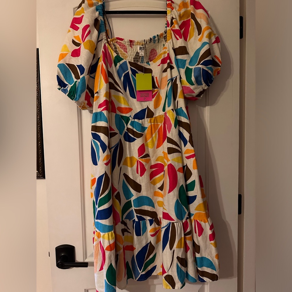 Plus size Rainbow Dress
